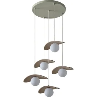 Osram Decor Pearl 5-flg. 50 cm beige Textil