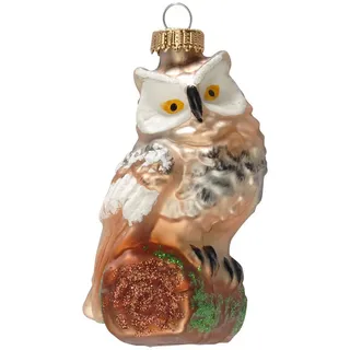 Krebs Glas Lauscha Christbaumschmuck, Braun, Glas, 5x9x5 cm, Dekoration, Weihnachtsdekoration, Weihnachtsbaumschmuck