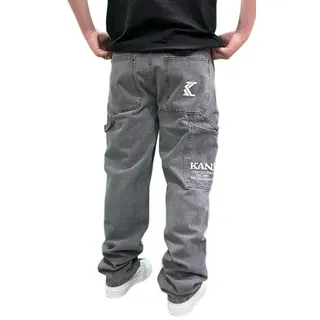 Karl Kani Baggy Retro Workwear Denim light grey XXS