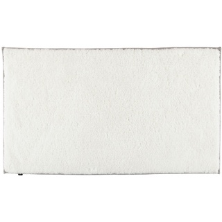 Badematte FRAME (BL 70x120 cm) BL 70x120 cm weiß Badteppich Badvorleger Duschvorleger Duschmatte Badeteppich - weiß
