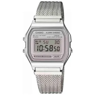 Casio Vintage Collection A158WEM-7EF Edelstahl 36 mm