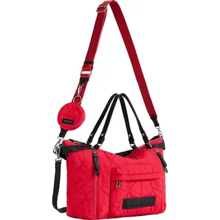 DESIGUAL Bols Prisma Libia Umhängetasche Synthetik Fuchsia