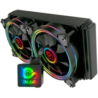 TALIUS Skadi-240 RGB, CPU-Kühler, kompatibel mit Intel-AMD – 240-mm-Lüfter (2 Lüfter)