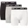 Slips 3 Einheiten White Grey Heather Black M