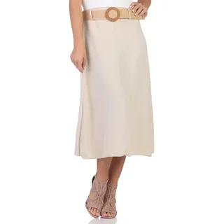 simaranda Damen Rock Langer Rock Sommerrock Strandrock Maxirock Stufenrock Lang 2602 - 34-38