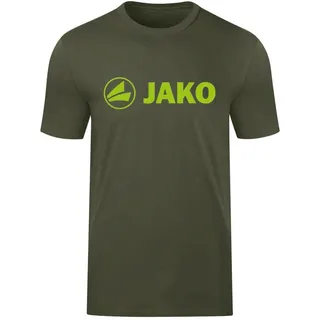 Jako T-Shirt Promo khaki/neongrün 164