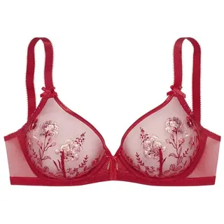 LASCANA Maria Bügel-BH rot/rosa 85C