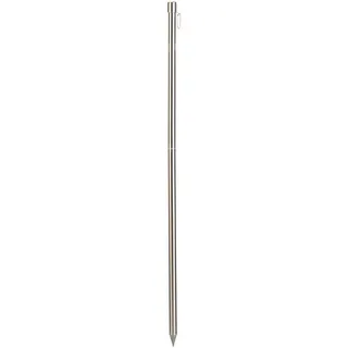 greemotion Gartenfackel aus Edelstahl mit Stab für Lampenöl, Ölfackel mit Erdspieß, 115 cm hoch, Öl-Feuerfackel für Draußen, Feuer-Fackel aus Metall für Garten, Terrasse & Balkon
