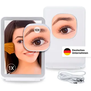 Fantasia Reisespiegel mit LED Beleuchtung