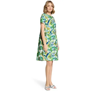 Cartoon Druckkleid Casual-Kleid Nature/Green 38