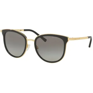 Michael Kors Damen Adrianna I 110011 54 Sonnenbrille, Schwarz (Black/Gold/Grey Gradient) - 54 (M)