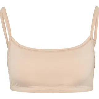 CALIDA Eco Sense Bustier, bügellos, Spaghetti-Träger, leicht, für Damen, 160 ROSE TEINT, XS