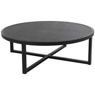Brafab Vevi Gartentisch Ø 100 x 40 cm Schwarz/Grau