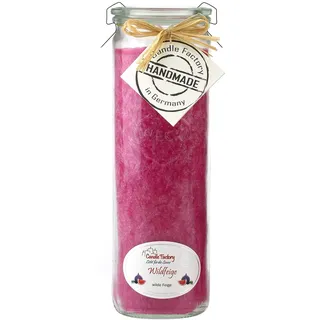 Candle Factory Big Jumbo Duftkerze Wildfeige 21 cm rot