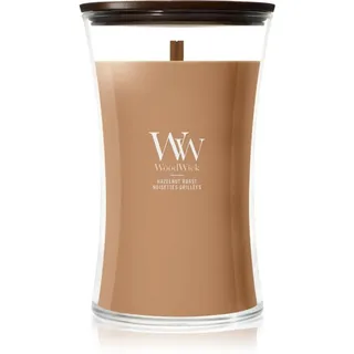 Woodwick Hazelnut Roast Duftkerze mit Holzdocht 610 g