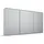 368 x 214 x 68 cm Grau