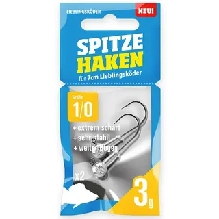 Lieblingsköder Angelhaken Jighaken 3 g 2 St.