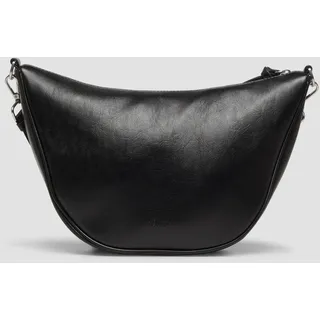 s.Oliver Crossbody-Bag Leder-Optik Schwarz