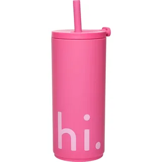 DESIGN LETTERS Hi Reisebecher 0,5 l Rosa