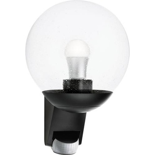 Steinel L 585 S 005535 Außenwandleuchte mit Bewegungsmelder Energiesparlampe, LED E27 60W Schwarz