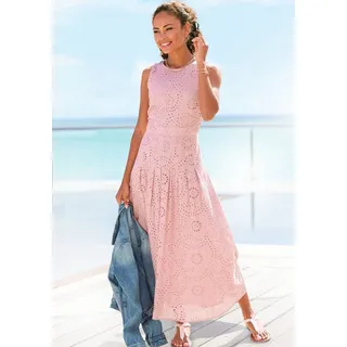 Buffalo Spitzenkleid Maxilänge Rosa 34