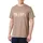 Kurzarm-t-shirt Suede Brown M