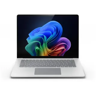 Microsoft Surface Laptop 7 Copilot+ PC Intel Core Ultra 5 236V 38,1 cm (15") Touchscreen 16 GB LPDDR5x-SDRAM 256 GB SSD Wi-Fi 7 (802.11be) Windows 11 Pro Platin