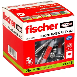 Fischer Dübel DuoSeal 8 x 48 mm 25 Stück
