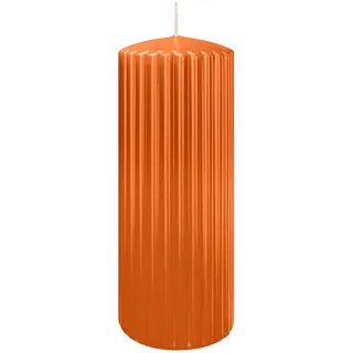 Wiedemann Kerzen Aprikose 200 x Ø 80 mm 4 Stück orange
