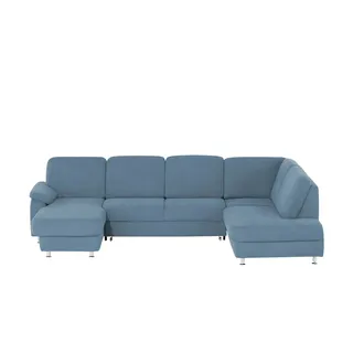 meinSofa Wohnlandschaft  Oliver , blau , Maße (cm): B: 300 H: 85 T: 202.0