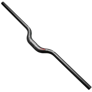 FukkeR Kohlefaser Mountainbike Lenker 25.4 Riser Bar Lenkerstange for Rennrad 580/600/620/640/660/680/700/720/740mm Fahrradlenker Rise 50mm for DH XC AM FR(700mm)