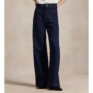 Polo Ralph Lauren für Damen. 211977962001 Marineblaue Bootcut-Jeans (26/32), Lässig, Baumwolle, Denim