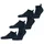 Sneakersocken 3er Pack Blau 37-38