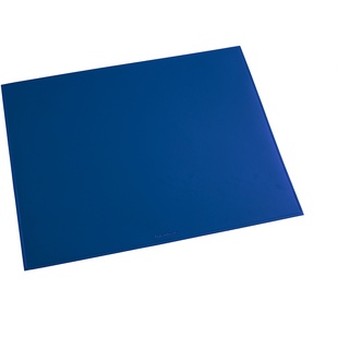 Läufer 40535 Durella Schreibtischunterlage, 40x53 cm, blau, rutschfeste Schreibunterlage für hohen Schreibkomfort, abwischbar