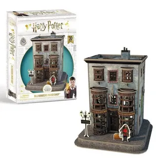 Puzzle 3D 66 elementów. Harry Potter. Sklep Ollivandera z różdżkami na Pokątnej