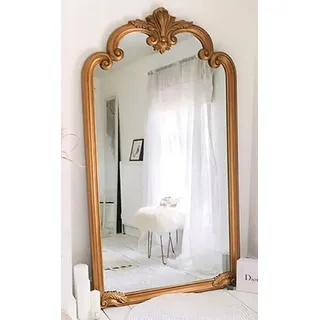 Casa Padrino Luxus Barock Spiegel Kupfer - Prunkvoller italienischer Barockstil Wandspiegel - Handgefertigte Luxus Möbel im Barockstil - Prunkvolle Barock Möbel - Made in Italy - Luxus Qualität