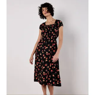 Apricot Midikleid Schwarz 36