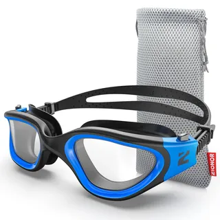 ZIONOR Optische Schwimmbrille, G1 Auslaufsicher (Schwarzblau -350)