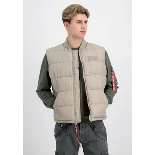 Alpha Industries Puffer Vest Beige S