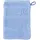 Waschhandschuh 16 x 22 cm mittelblau