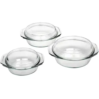 Simax Schüsselsatz ¦ transparent/klar ¦ Glas