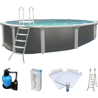 KWAD Rundpool Supreme 460 x 132 cm inkl. Bodenisolationsset