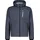 Herren Zip Hoodie Softshell Jacke Größe XXL grau