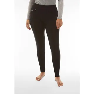 Shapingleggings FREDDY "NOW SKINNY YOGA", Damen, Gr. L (40), N-Gr, schwarz, Web, Obermaterial: 84% Baumwolle, 16% Elasthan, figurbetont lang, Hosen, mit Lifting & Shaping Effekt und Umschlagbund