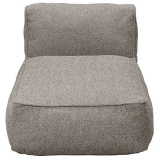 blomus Chaiselongue -GROW- Sofa, Gartencouch, Terassenmöbel, Chaiselongue: Outdoor, Wasserabweisend, Kombinierbar grau
