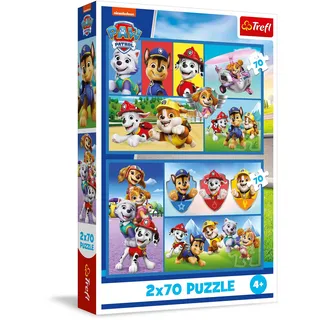 Trefl Paw Patrol Puzzles 2x70 Teile,