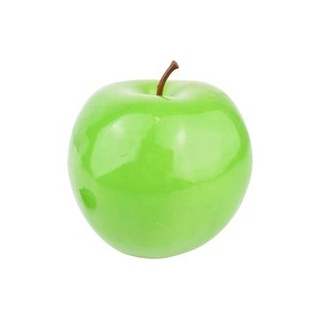 Deko-Apfel grün Kunststoff D: ca. 9 cm - grün