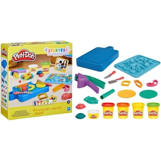 Hasbro Knete Play-Doh, Kleiner Chefkoch Starter-Set bunt
