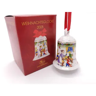 Porzellanglocke Weihnachtsglocke 2008 - Hutschenreuther - in OVP -