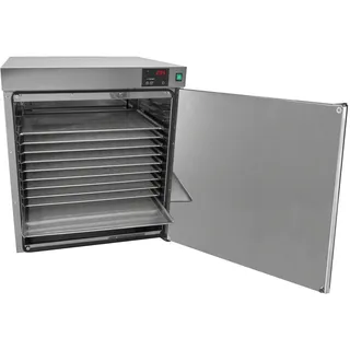 Warmhalteschrank HWS 12-6040 S für Spitzner Therm inkl. 10 Alu-Lochbleche, Schwarz